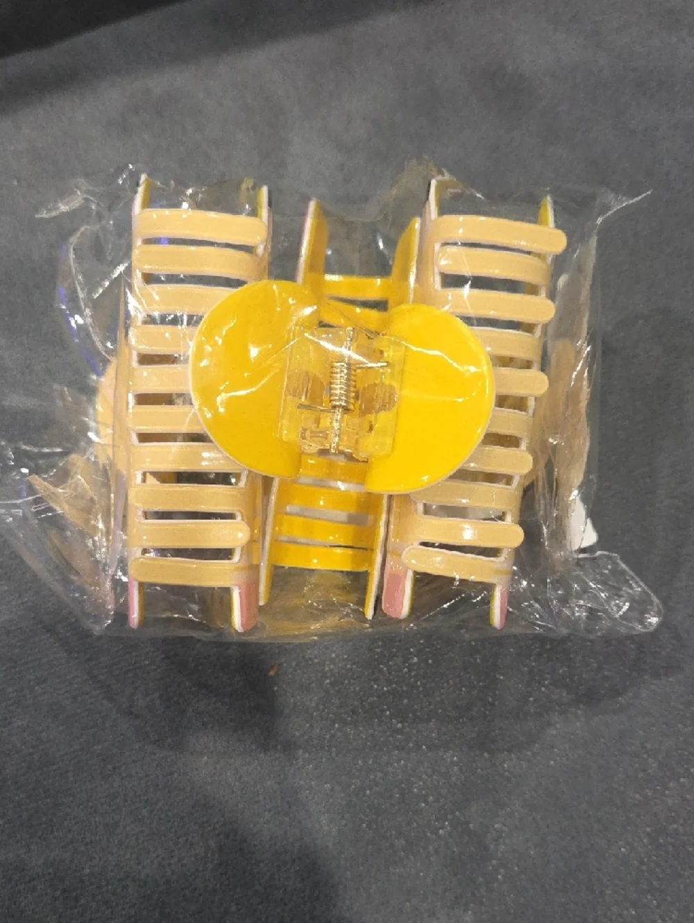 3 Pcs Pencil Hair Claw Clips